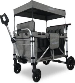 FUXTEC Bolderkar FX-CTXL900 - Premium Grijs - Nu Voor Maximaal 4 Kinderen -Outdoor Camping Winkel 1095x1200