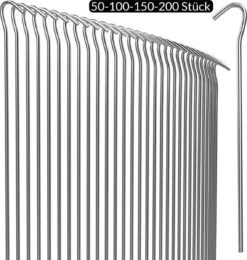 Gardebruk Haringen Set Van 100 Gegalvaniseerd Staal LxØ 200x3,5mm -Outdoor Camping Winkel 1142x1200 1