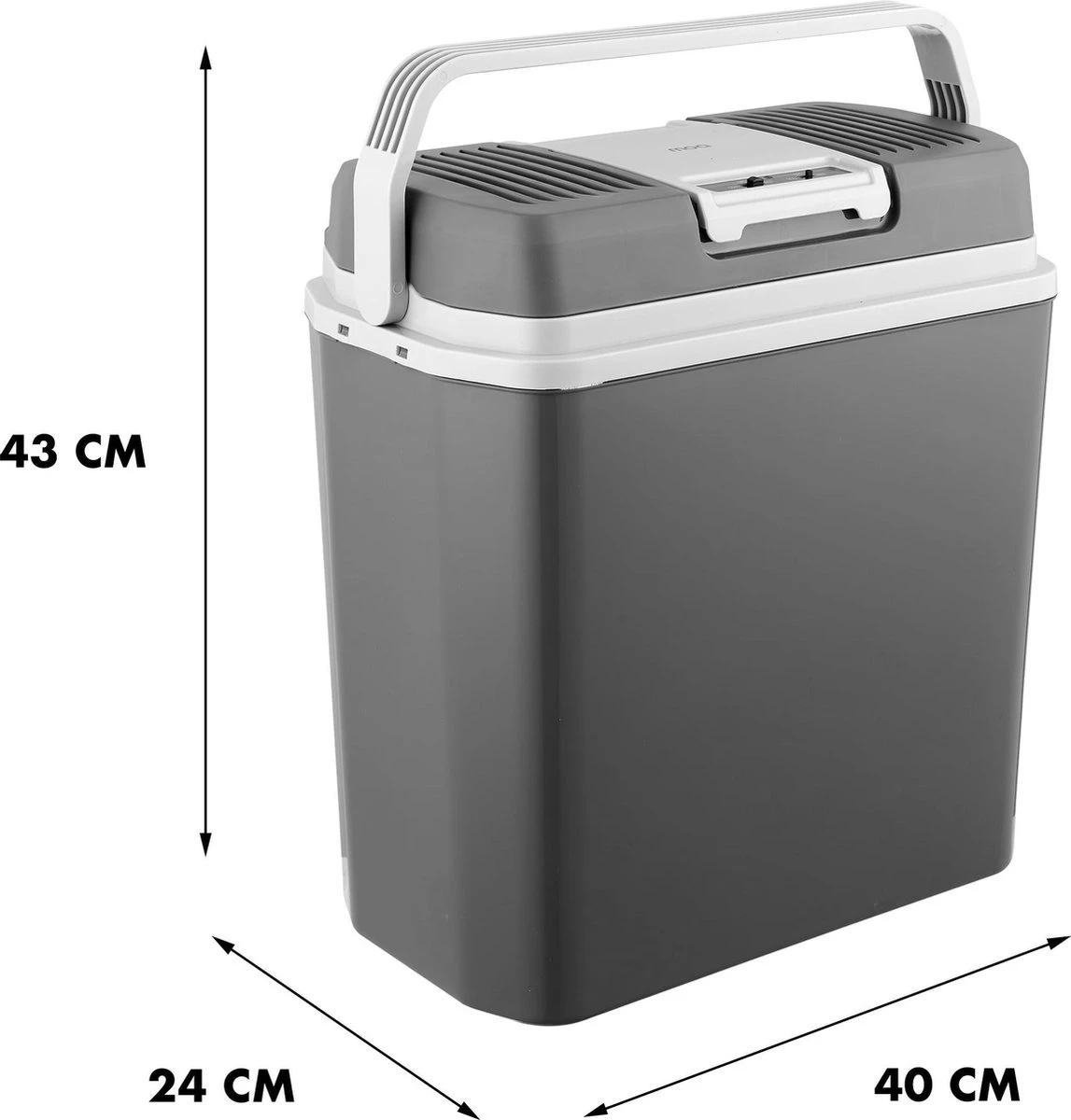 MOA - Thermo-elektrische Koelbox - Met Verwarmingsfunctie - 12V En 230V - 22 Liter - Grijs -ECW22 4 MOA - Thermo-elektrische Koelbox - Met Verwarmingsfunctie - 12V En 230V - 22 Liter - Grijs -ECW22 - Afbeelding 4