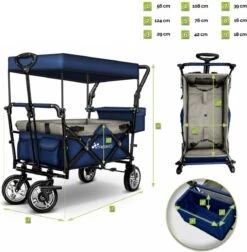 Tresko- Bolderkar, Grijs, Opvouwbaar, Met Dakje, Geschikt Tot 80 Kg - Bolderwagen - Kinderenvervoer - Bolderkarren - Tuinkar - Kinderwagen 16 Tresko- Bolderkar, Grijs, Opvouwbaar, Met Dakje, Geschikt Tot 80 Kg - Bolderwagen - Kinderenvervoer - Bolderkarren - Tuinkar - Kinderwagen -Outdoor Camping Winkel 1176x1200 1