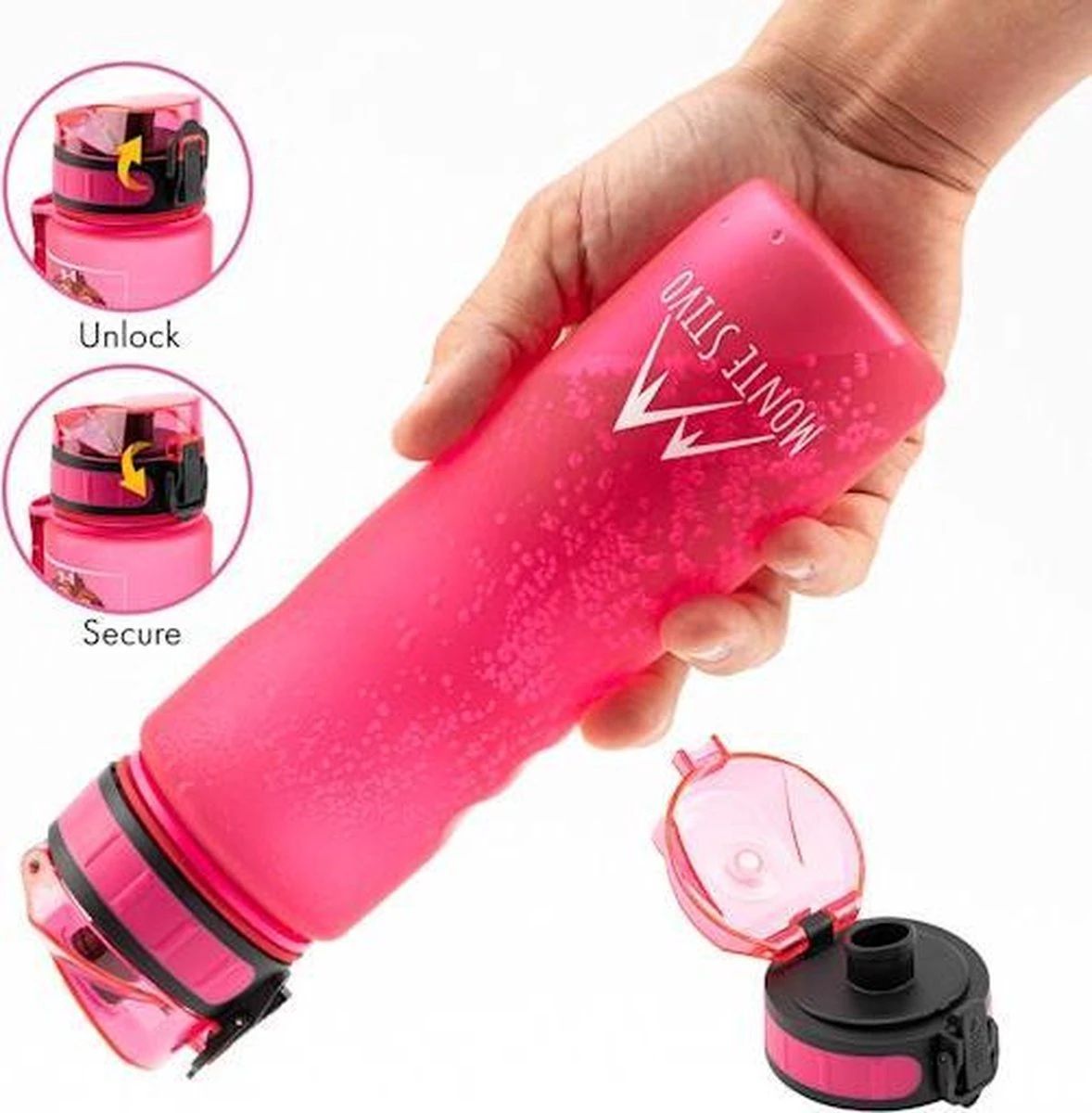 Flyweight Lyseren Drinkfles Voor Kinderen - Waterfles 600 Ml - Zonder BPA - Onbreekbaar - Fruitfilter - Afwasmachinebestendig 4 Flyweight Lyseren Drinkfles Voor Kinderen - Waterfles 600 Ml - Zonder BPA - Onbreekbaar - Fruitfilter - Afwasmachinebestendig - Afbeelding 4