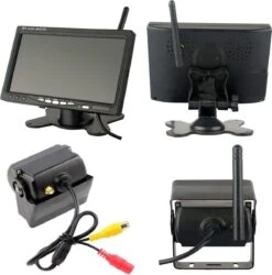 Strex Draadloze Achteruitrijcamera Met 2 Camera's - 7” Scherm - Nachtzicht 18LED 15m -Outdoor Camping Winkel 1186x1200 1