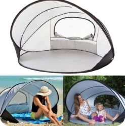Deryan Luxe Pop Up Strandtent XXL - Anti-UV 50+ - Zilver 23 Deryan Luxe Pop Up Strandtent XXL - Anti-UV 50+ - Zilver -Outdoor Camping Winkel 1196x1200 3