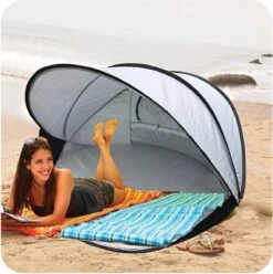 Deryan Luxe Pop Up Strandtent XXL - Anti-UV 50+ - Zilver 38 Deryan Luxe Pop Up Strandtent XXL - Anti-UV 50+ - Zilver -Outdoor Camping Winkel 1197x1200 5