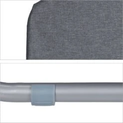 Relaxdays Strandstoel Opvouwbaar - Set Van 2 - Lage Campingstoel - Kampeerstoel Leuning - Grijs -Outdoor Camping Winkel 1198x1200 6