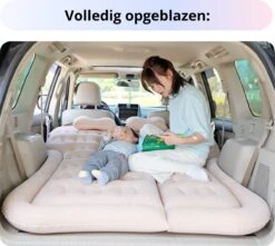 Opblaasbaar Auto Matras - Auto Luchtbed Zwart - Achterbank En Achterbak - Tweepersoons 3-in-1 Universeel Automatras - Inclusief Elektrische Pomp En Accessoires - Kampeer Luchtbed Voor Reizen -Outdoor Camping Winkel 1200x1076