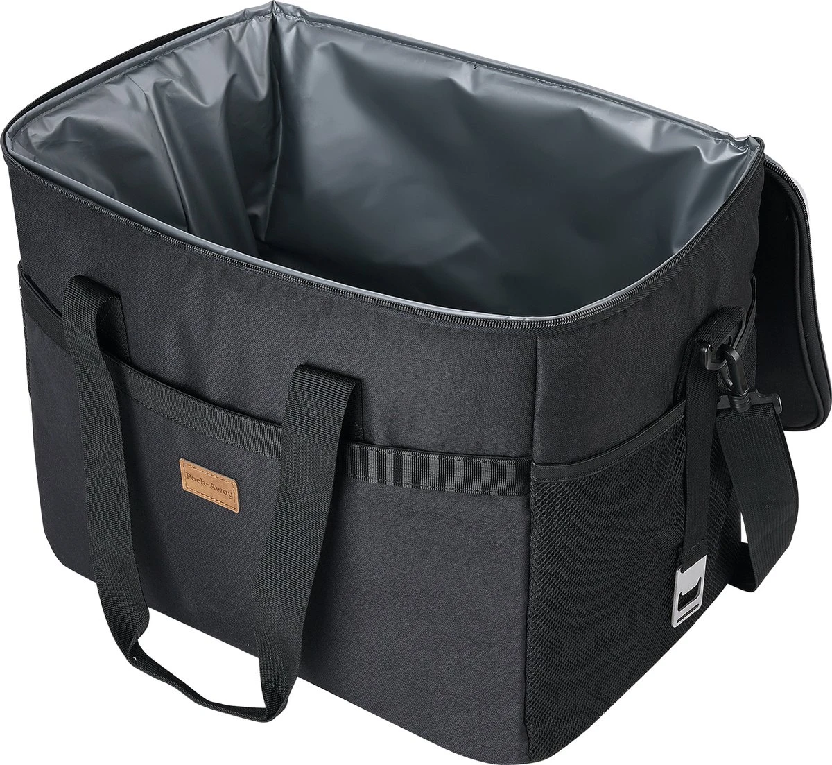 Packaway 4 Laags Geïsoleerde Koeltas - Lunchtas 40 Liter - Zwart 2 Packaway 4 Laags Geïsoleerde Koeltas - Lunchtas 40 Liter - Zwart - Afbeelding 2