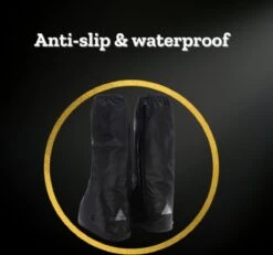 EASTWALL Cover Pro Schoenhoezen - Schoenovertrek Herbruikbaar - Bescherm Je Schoenen Tegen Water, Modder En Sneeuw - Universele Waterdichte Overschoenen - Schoenbeschermers - Anti-slip - Trekkoord Afsluiting - Zwart - Maat 43-44 -Outdoor Camping Winkel 1200x1122 1
