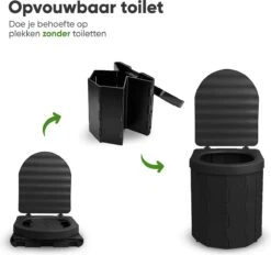 KNGZ Outdoor Gear – Camping Toilet – Nieuw Model – Biologisch Afbreekbare Zakjes – Opvouwbare Camping Toilet Met Deksel – Camping Toilet Hoge Zit – Draagbare WC Emmer Volwassen – Draagbaar Mobiel Potje – Nachtemmer – Opvouwbaar Toilet – Kamperen 13 KNGZ Outdoor Gear – Camping Toilet – Nieuw Model – Biologisch Afbreekbare Zakjes – Opvouwbare Camping Toilet Met Deksel – Camping Toilet Hoge Zit – Draagbare WC Emmer Volwassen – Draagbaar Mobiel Potje – Nachtemmer – Opvouwbaar Toilet – Kamperen -Outdoor Camping Winkel 1200x1125