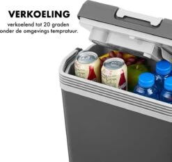 MOA - Thermo-elektrische Koelbox - Met Verwarmingsfunctie - 12V En 230V - 22 Liter - Grijs -ECW22 11 MOA - Thermo-elektrische Koelbox - Met Verwarmingsfunctie - 12V En 230V - 22 Liter - Grijs -ECW22 -Outdoor Camping Winkel 1200x1130