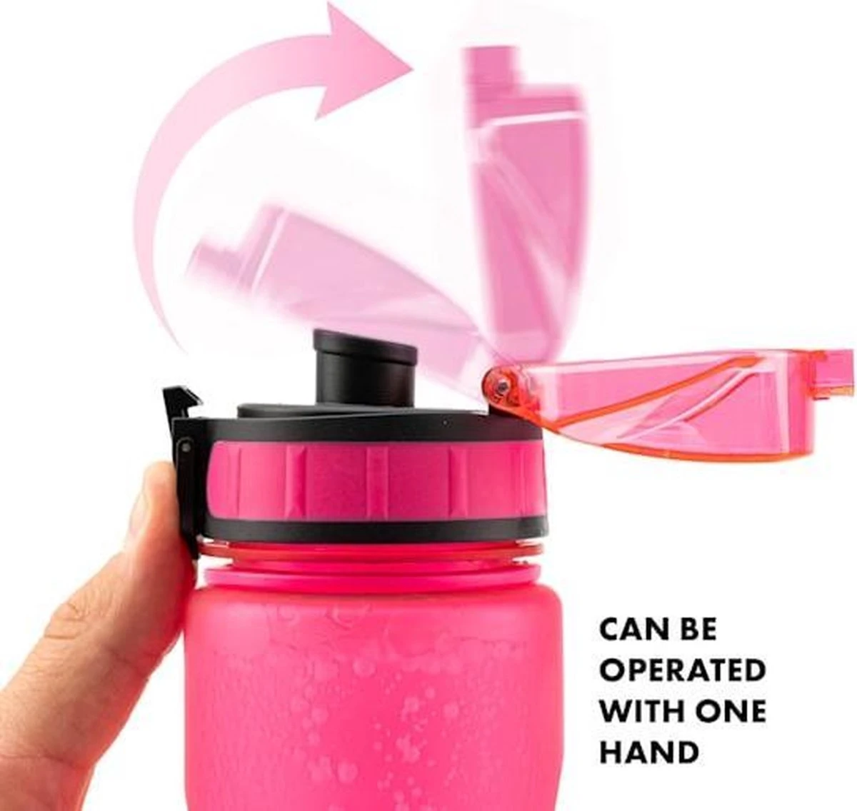 Flyweight Lyseren Drinkfles Voor Kinderen - Waterfles 600 Ml - Zonder BPA - Onbreekbaar - Fruitfilter - Afwasmachinebestendig 3 Flyweight Lyseren Drinkfles Voor Kinderen - Waterfles 600 Ml - Zonder BPA - Onbreekbaar - Fruitfilter - Afwasmachinebestendig - Afbeelding 3