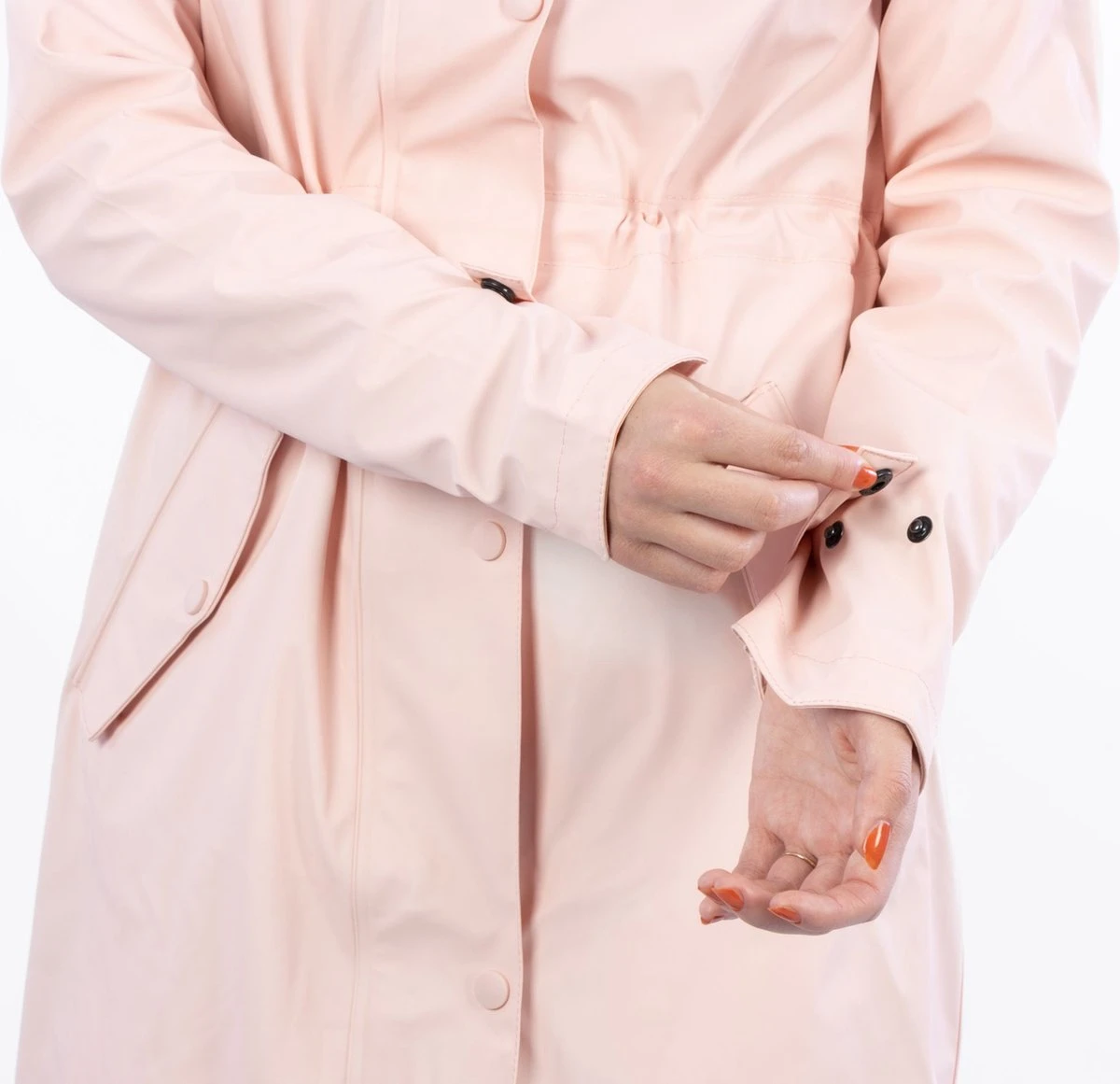 Ralka Regenjas Dames - Mizzle - Lichtroze - Maat 44 8 Ralka Regenjas Dames - Mizzle - Lichtroze - Maat 44 - Afbeelding 8