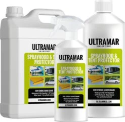 Ultramar - Sprayhood & Tent Protector 2,5L - Impregneermiddel Voor Bootkap, Tent, Cabriodak - Maakt Waterdicht En Geeft Extra Bescherming -Outdoor Camping Winkel 1200x1172 2