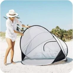Deryan Luxe Pop Up Strandtent XXL - Anti-UV 50+ - Zilver 24 Deryan Luxe Pop Up Strandtent XXL - Anti-UV 50+ - Zilver -Outdoor Camping Winkel 1200x1200 118