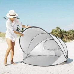 Deryan Luxe Pop Up Strandtent XXL - Anti-UV 50+ - Zilver 25 Deryan Luxe Pop Up Strandtent XXL - Anti-UV 50+ - Zilver -Outdoor Camping Winkel 1200x1200 119