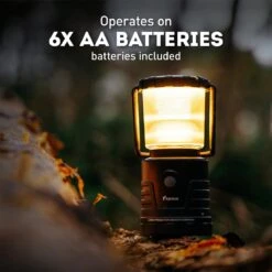 Favour L1061 Camping Lamp LED, 875 Lumen, IP64, Waterdicht, Draagbare Kampeerlamp, Tentlamp, Schokbestendig, 4 Verschillende Lichtmodi Incl Kaarslicht-modus, Afneembaar Deksel, Handig & Compact Formaat -Outdoor Camping Winkel 1200x1200 161