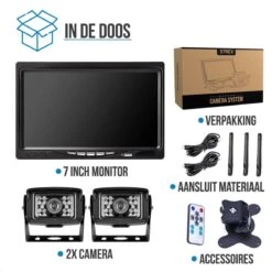 Strex Draadloze Achteruitrijcamera Met 2 Camera's - 7” Scherm - Nachtzicht 18LED 15m -Outdoor Camping Winkel 1200x1200 212