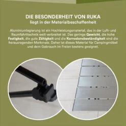 Skandika Ruka S Kleine Campingtafel – Campingtafels - Aluminium Campingtafel, Opvouwbaar, Zeer Licht, Eenvoudig Te Monteren, Stabiele Standaard - Opvouwtafel Voor Kamperen, Tenten Wandelen, Reizen, Thuis, Tuin – Tot Max. 20 Kg. - Grijs -Outdoor Camping Winkel 1200x1200 223