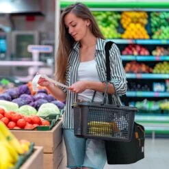 Brisby 4 Laags Geïsoleerde Koeltas - Boodschappentas 21 Liter - Zwart -Outdoor Camping Winkel 1200x1200 232