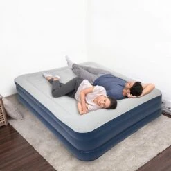 LifeGoods Luchtbed - 2 Persoons - Met Ingebouwde Pomp - Incl. Draagtas En Reparatiekit -Outdoor Camping Winkel 1200x1200 253