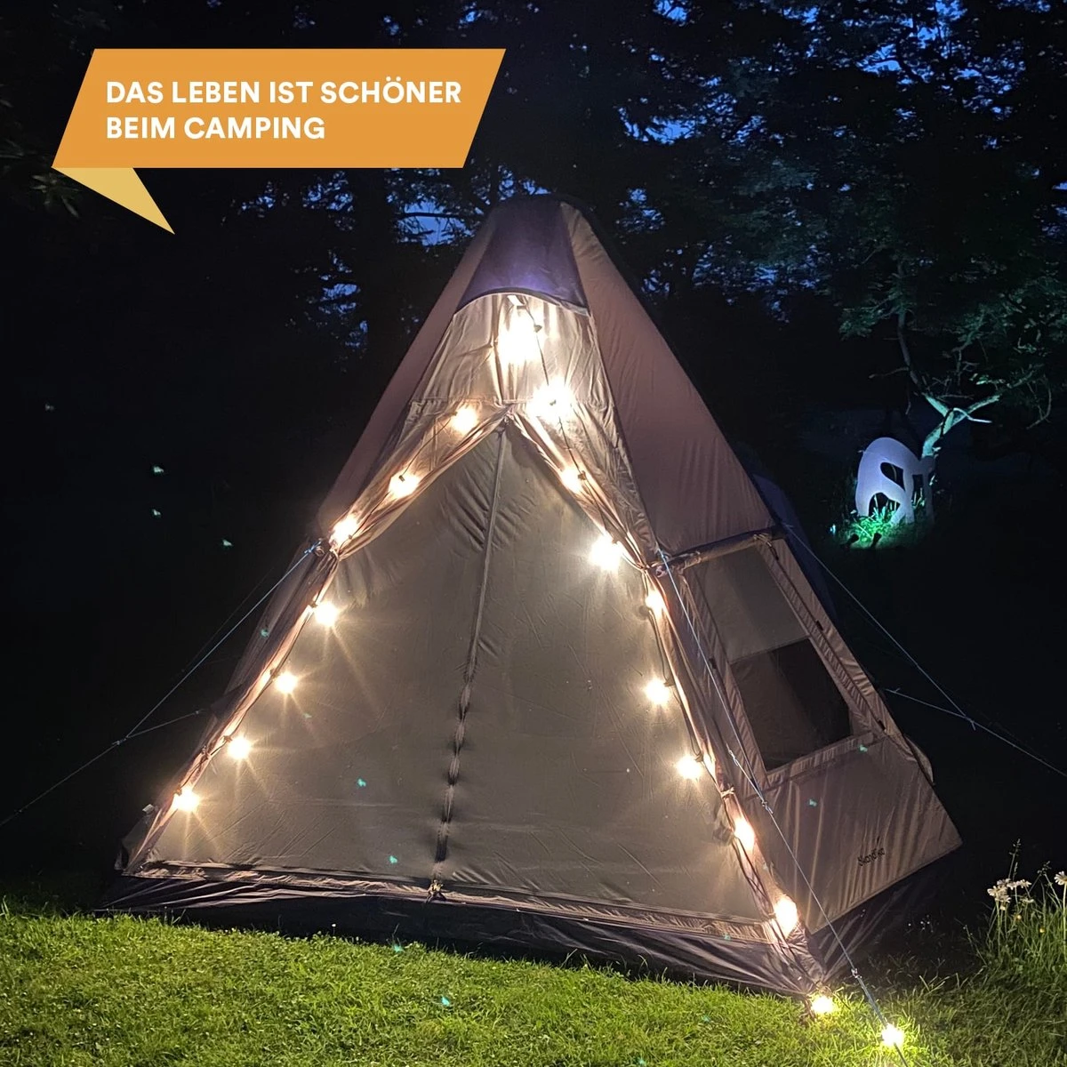 Skandika Tipi Kotona Air Opblaasbare Tent – Opblaasbare Tenten - 4 Persoons Tipi Tent – Tenten - Campingtent – Ingenaaide Tentvloer – Muggengaas – 260 Cm Stahoogte – 490 X 370 X 260 (L X B X H) – Outdoor, Camping, Tuin – Luchttent - Kamperen - Beige 8 Skandika Tipi Kotona Air Opblaasbare Tent – Opblaasbare Tenten - 4 Persoons Tipi Tent – Tenten - Campingtent – Ingenaaide Tentvloer – Muggengaas – 260 Cm Stahoogte – 490 X 370 X 260 (L X B X H) – Outdoor, Camping, Tuin – Luchttent - Kamperen - Beige - Afbeelding 8