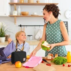 Brisby 4 Laags Geïsoleerde Koeltas - Lunchtas 1.5 Liter - Zwart -Outdoor Camping Winkel 1200x1200 294