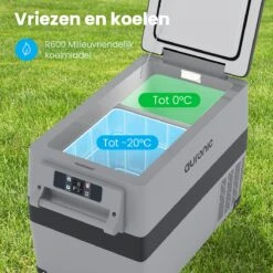 Auronic Elektrische Koelbox - 40.5L - Compressor - 12V En 240V - Grijs -Outdoor Camping Winkel 1200x1200 361