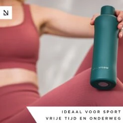 LARS NYSØM Roestvrijstalen Drinkfles 'Bølge' 750ml Sage -Outdoor Camping Winkel 1200x1200 401