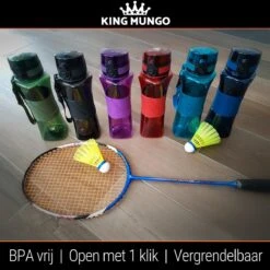 Drinkfles Herbruikbare Waterfles | 500 Ml Donker Blauw | Vaatwasserbestendig Drinkbus Bidon | King Mungo KMDF004 -Outdoor Camping Winkel 1200x1200 414