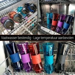 Drinkfles Herbruikbare Waterfles | 500 Ml Donker Blauw | Vaatwasserbestendig Drinkbus Bidon | King Mungo KMDF004 -Outdoor Camping Winkel 1200x1200 415