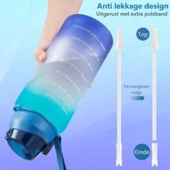 FLOOQ Motivatie Waterfles Zwart - 2 Liter Drinkfles - BPA Vrij - Waterfles Met Tijdsmarkering 10 FLOOQ Motivatie Waterfles Zwart - 2 Liter Drinkfles - BPA Vrij - Waterfles Met Tijdsmarkering -Outdoor Camping Winkel 1200x1200 424