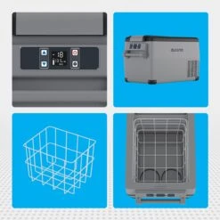 Auronic Elektrische Koelbox - 30.4L - Compressor - 12V En 240V - Grijs 14 Auronic Elektrische Koelbox - 30.4L - Compressor - 12V En 240V - Grijs -Outdoor Camping Winkel 1200x1200 59