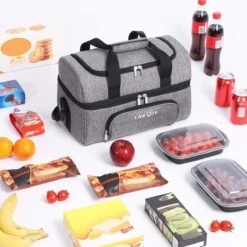 Lifewit 20L Koeltas | 20 Liter | Opvouwbaar | Koelbox-Koeltas | Isolatietas/ Picknicktas Voor Levensmiddelen / Grijs 10 Lifewit 20L Koeltas | 20 Liter | Opvouwbaar | Koelbox-Koeltas | Isolatietas/ Picknicktas Voor Levensmiddelen / Grijs -Outdoor Camping Winkel 1200x1200 69