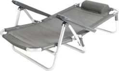 Bo-Camp Beach Chair - Monaco - Aluminium - Grijs 20 Bo-Camp Beach Chair - Monaco - Aluminium - Grijs -Outdoor Camping Winkel 1200x715