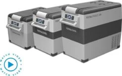 Totalcool Totalfreeze - 35 - Camping Koel/vries Box - 12/24/230 V - 45 Watt- Fluisterstill -Outdoor Camping Winkel 1200x748
