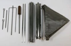 Firekorf + Grill + Spit : Opvouwbare Vuurkorf / Vuurschaal Met Rooster En Spit - Draagbare BBQ - Opbergtas - Kampeer Grill - Kookset -Outdoor Camping Winkel 1200x775