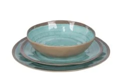 Bo-Camp Servies Halo - 12 Delig Melamine - Aqua -Outdoor Camping Winkel 1200x813 1