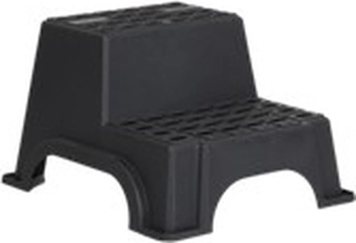 Milenco MGI Giant Double Step Opstap - Zwart 2 Milenco MGI Giant Double Step Opstap - Zwart - Afbeelding 2