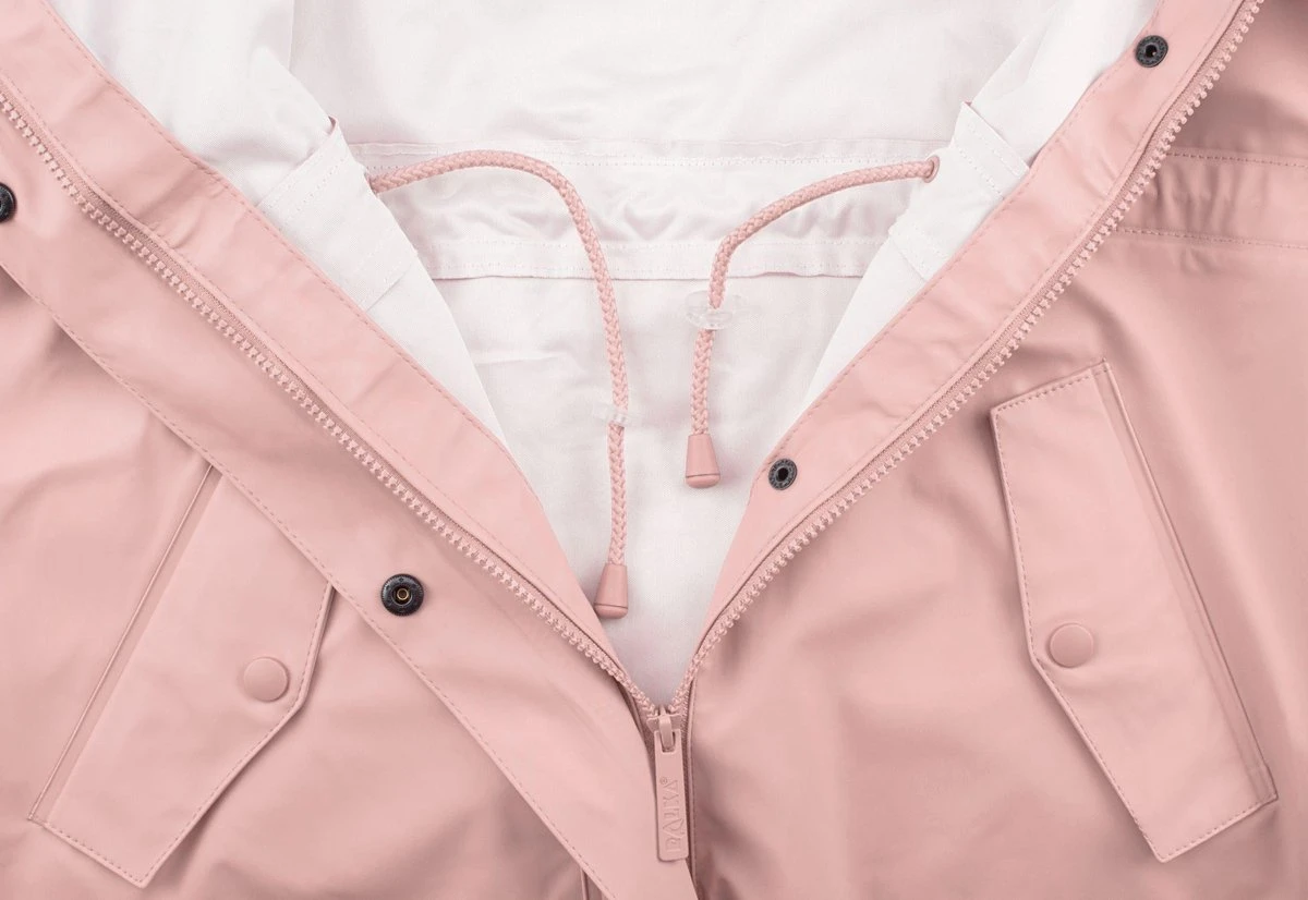 Ralka Regenjas Dames - Mizzle - Lichtroze - Maat 44 11 Ralka Regenjas Dames - Mizzle - Lichtroze - Maat 44 - Afbeelding 11