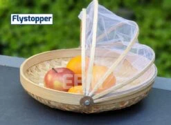 Voedselkap - Vliegenkapjes Bamboe Set 3 Stuks - Flystopper -Outdoor Camping Winkel 1200x880