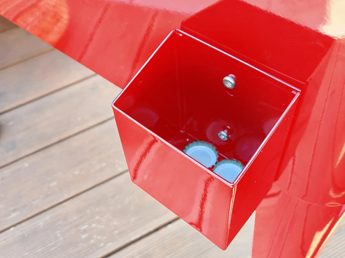 AXI Retro Cooler Rood - Koeler Met Wielen - 76L Inhoud - Koelbox Met Aftapkraan 19 AXI Retro Cooler Rood - Koeler Met Wielen - 76L Inhoud - Koelbox Met Aftapkraan - Afbeelding 19