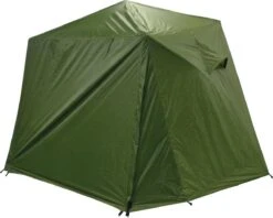 FisherPro Karpertent Met Stormcover – Vistent – Tent - Bescherming Tegen Zon En Wind – 100% Waterdichte Stormhoes – Met Handige Meeneemtas – Ook Geschikt Als Strandtent Of Festivaltent – Extra Veiligheid En Warmte Door Stormcover -Outdoor Camping Winkel 1200x960 1