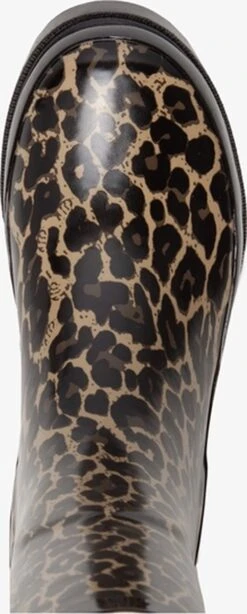 Mountain Peak Dames Regenlaarzen Met Luipaardprint - Bruin - Maat 38 -Outdoor Camping Winkel 483x1200