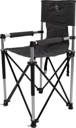 Bo-Camp Kinder Campingstoel Compact - Antraciet -Outdoor Camping Winkel 713x1200