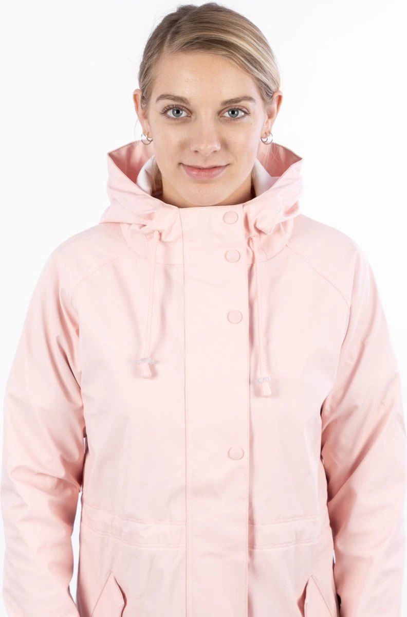Ralka Regenjas Dames - Mizzle - Lichtroze - Maat 44 6 Ralka Regenjas Dames - Mizzle - Lichtroze - Maat 44 - Afbeelding 6