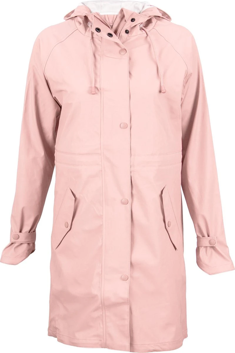 Ralka Regenjas Dames - Mizzle - Lichtroze - Maat 44 1 Ralka Regenjas Dames - Mizzle - Lichtroze - Maat 44
