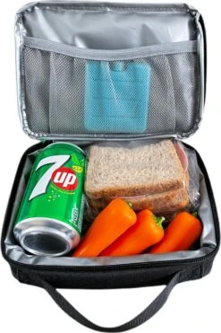 Brisby 4 Laags Geïsoleerde Koeltas - Lunchtas 1.5 Liter - Zwart -Outdoor Camping Winkel 800x1200 10