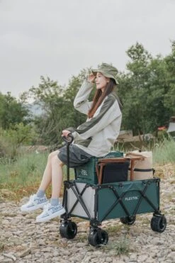 Flextail Gear Bolderkar Opvouwbaar Ezy Wagon - Tot 100KG - Wielen Loskoppelbaar - Zwart -Outdoor Camping Winkel 800x1200 3