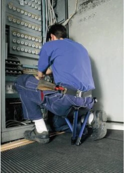 Walkstool - 3-Poots Krukje - Comfort 55 Cm - Verstelbaar - Zwart -Outdoor Camping Winkel 865x1200