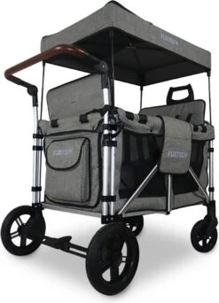 FUXTEC Bolderkar FX-CTXL900 - Premium Grijs - Nu Voor Maximaal 4 Kinderen -Outdoor Camping Winkel 866x1200